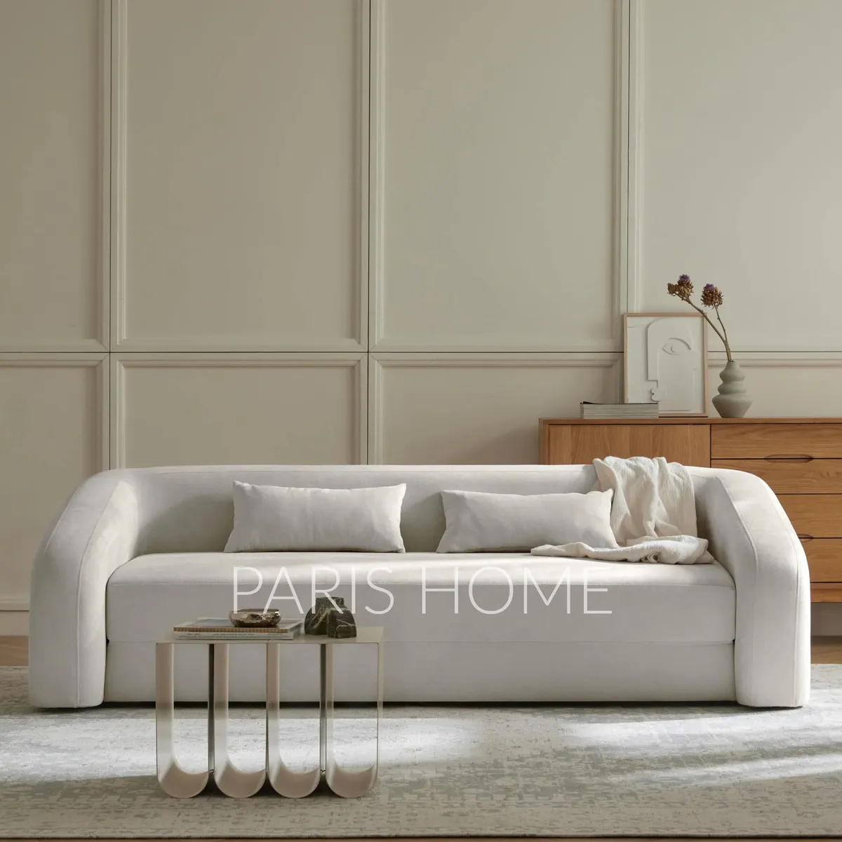 GENERICO - Sofá Cama 3 Cuerpos Foldz Tejido - Gris Claro