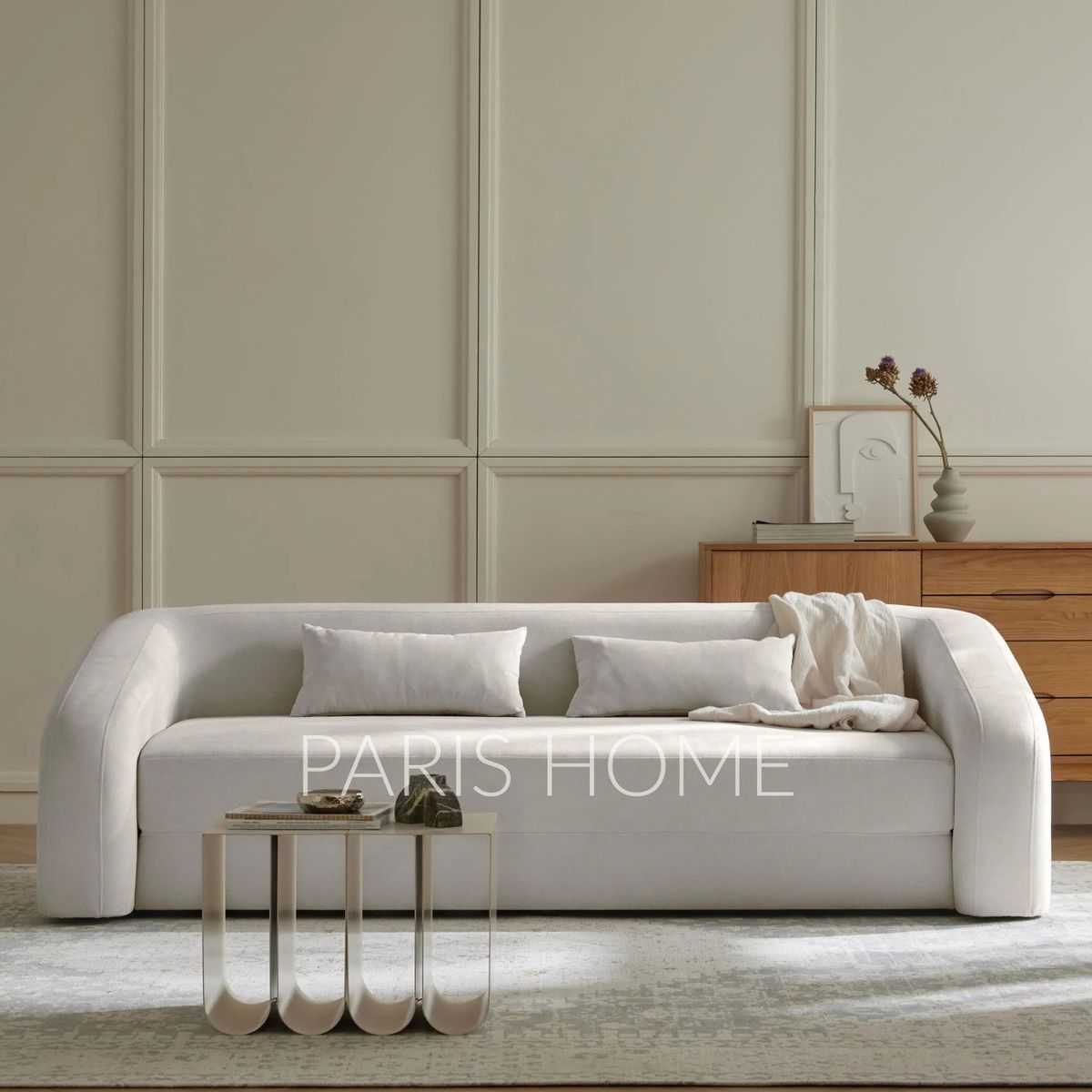 GENERICO - Sofá Cama 3 Cuerpos Foldz Tejido - Gris Claro