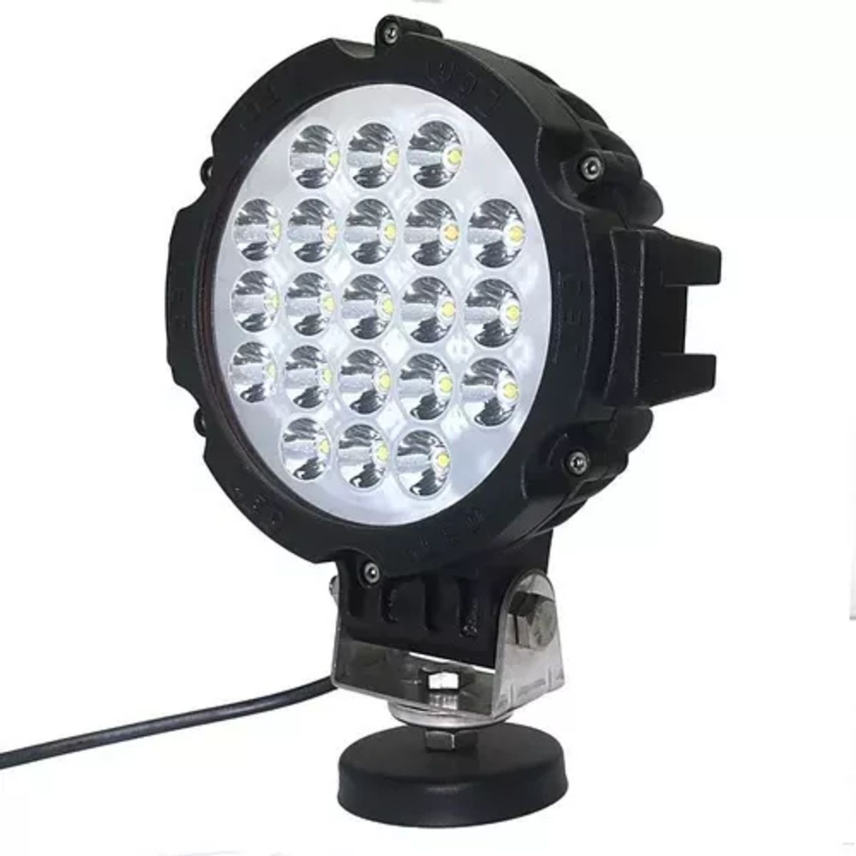 GENERICO - Faro Redondo Led Blanco 21 Led 12/24v 63 W