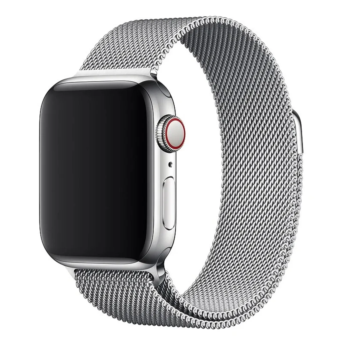 JET - Correa de Acero Milanese Loop  Para Apple Watch Plata 44mm
