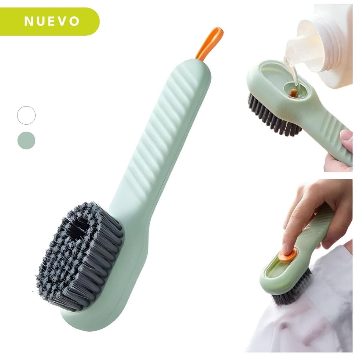 MINARI - Cepillo de Limpieza para Zapatos 462D - Color Aleatorio