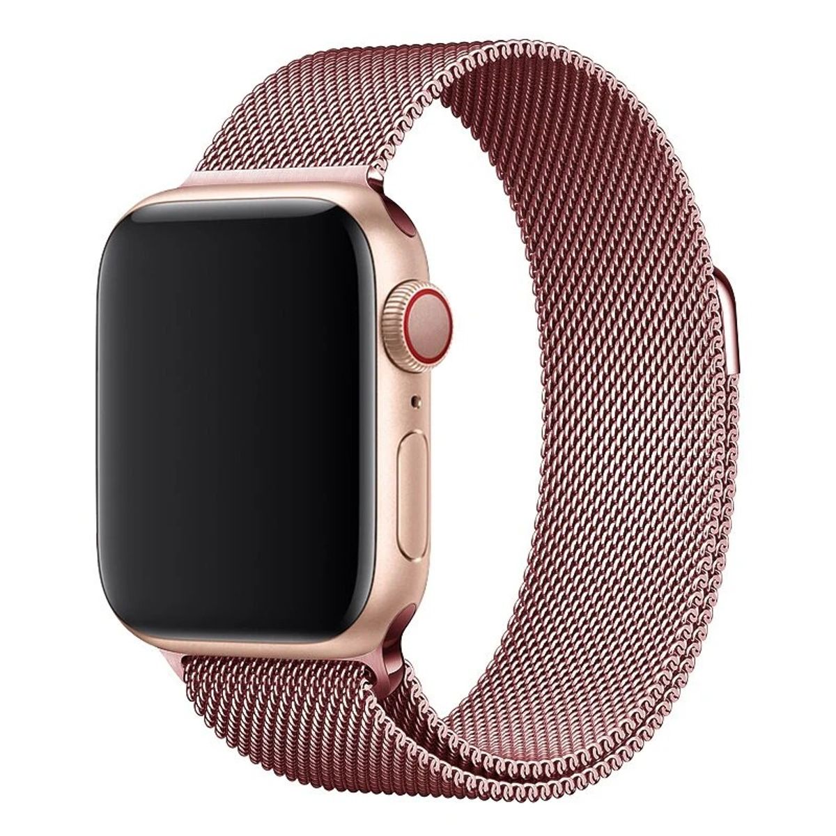 JET - Correa Acero Milanese Loop  Para Apple Watch Rosa 44mm