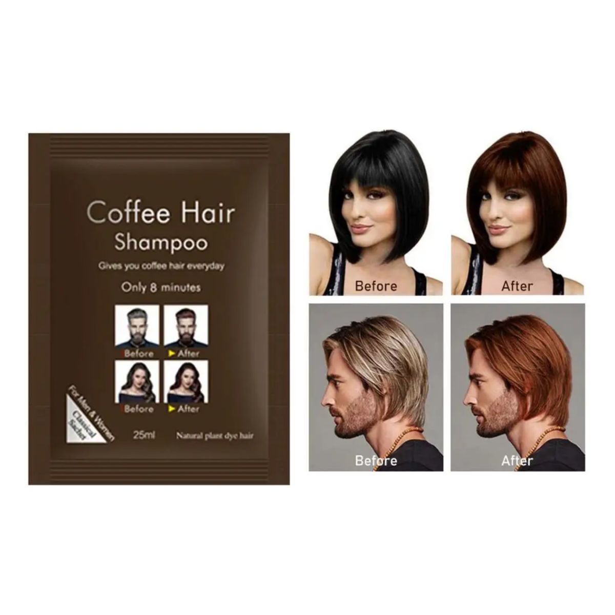 ROHS - Pack Color Intenso Dexe & Raburi  Negro y Marrón Claro