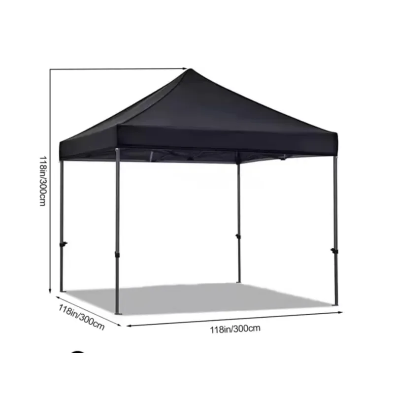 GENERICO - Toldo Plegable 3x3M Moderno Resistente Protección Solar para Eventos Ferias