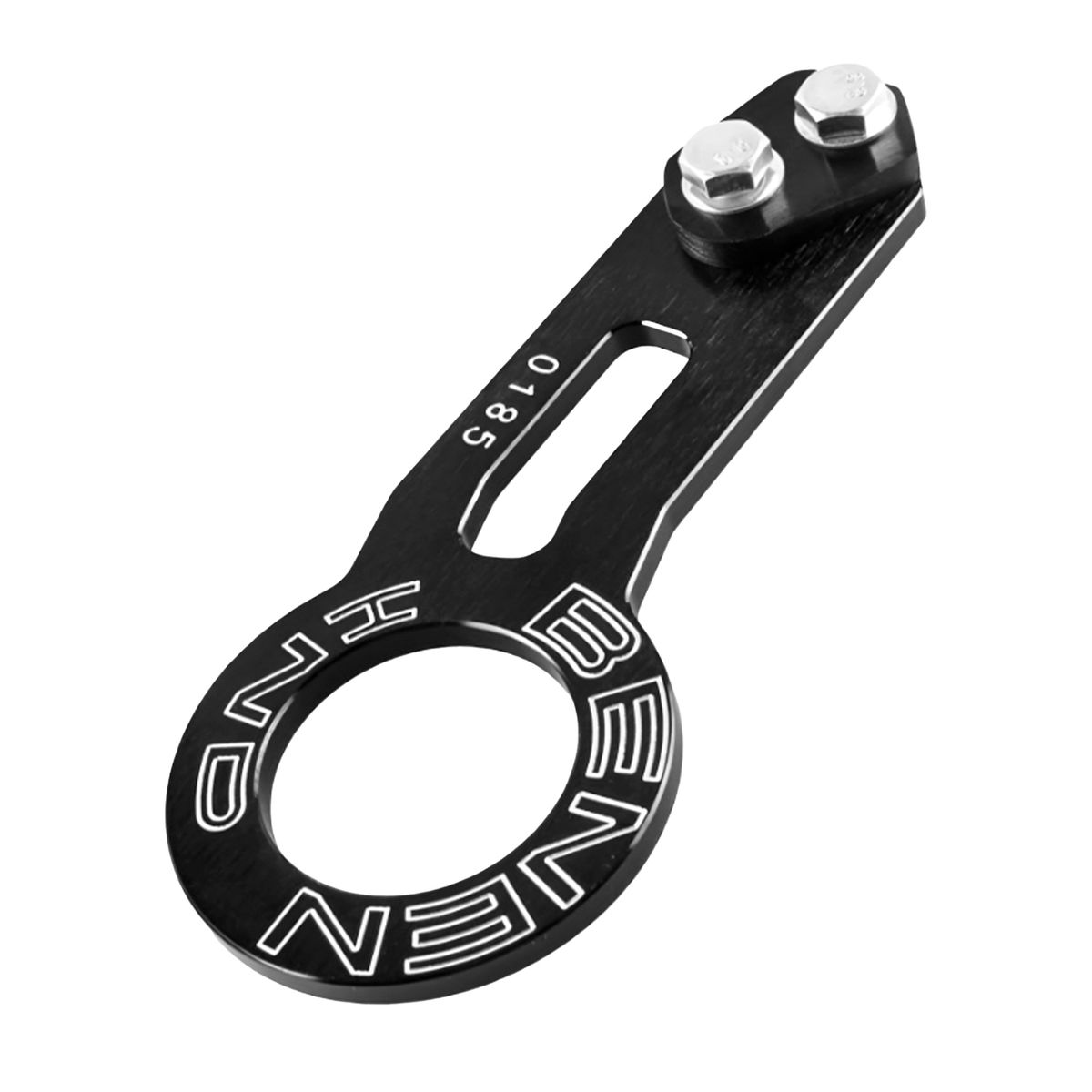 GENERICO - GANCHO REMOLQUE DE ALUMINIO NEGRO