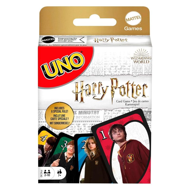 UNO - Uno Harry Potter Juego de Cartas Mattel Games