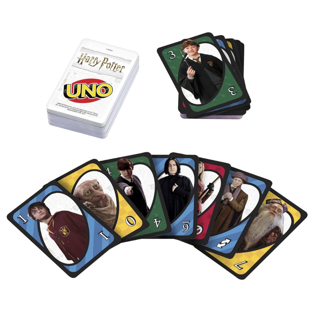UNO - Uno Harry Potter Juego de Cartas Mattel Games