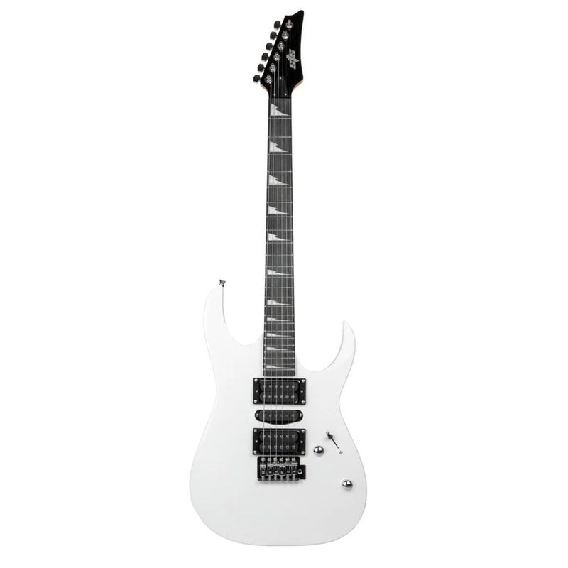 STS - Guitarra Eléctrica Modelo Gio 5 Pastillas STS Kg-19 WH