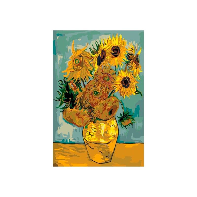 MAKA - DIAMOND PAINTING SUNFLOWERS 20X30CM MAKA