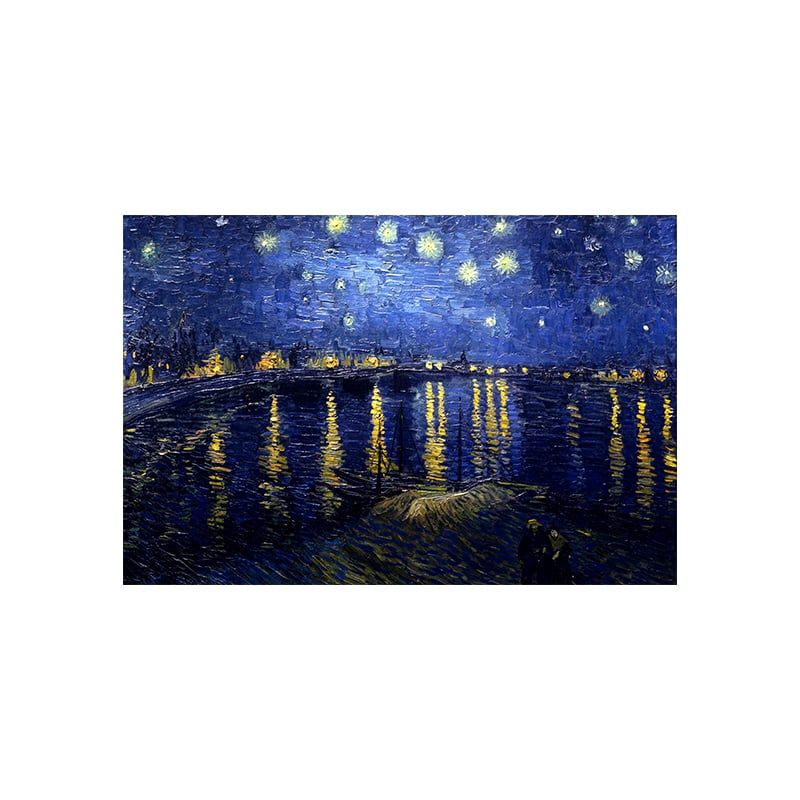 MAKA - DIAMOND PAINTING STARRY NIGHT OVER THE RHONE 20X30CM MAKA