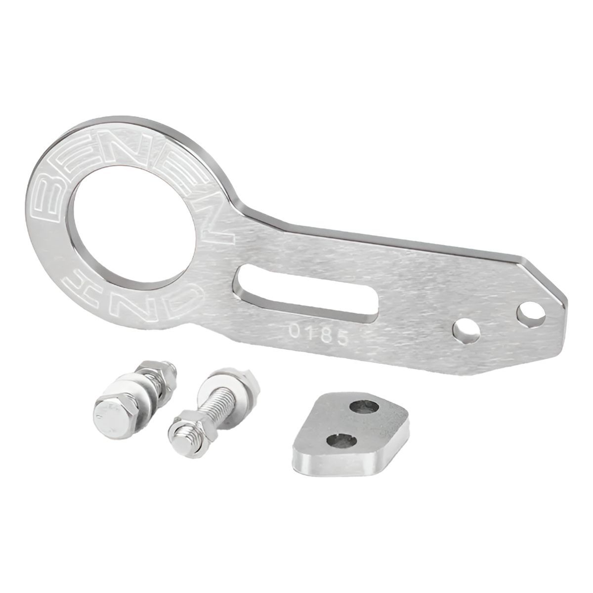 GENERICO - GANCHO REMOLQUE DE ALUMINIO SILVER