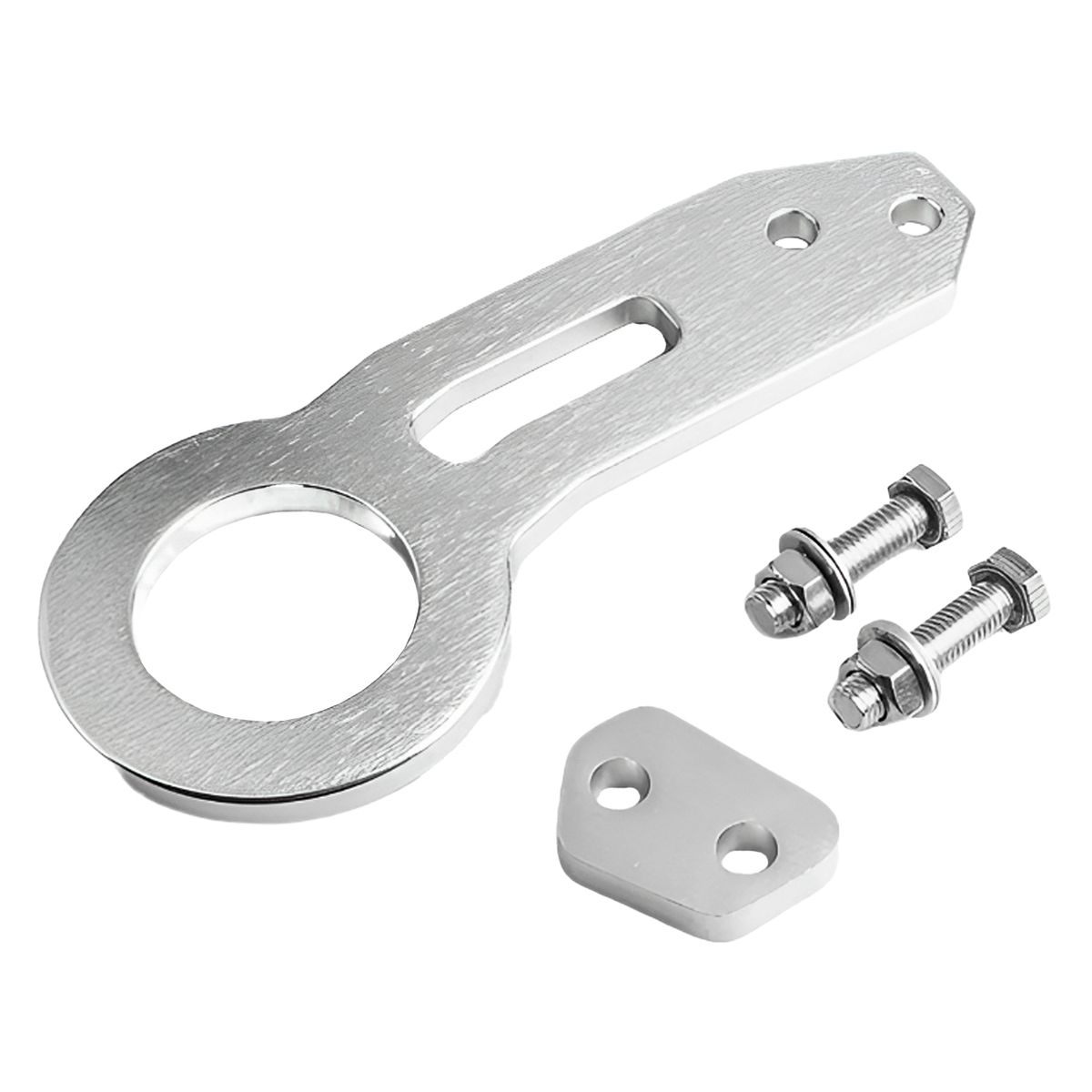 GENERICO - GANCHO REMOLQUE DE ALUMINIO SILVER