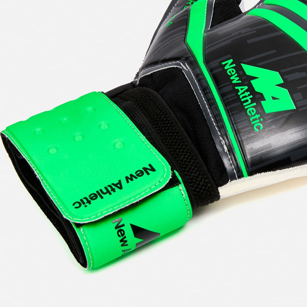 NEW ATHLETIC - Guantes De Arquero New Athletic Menig02 Negro Con Naranja Unisex