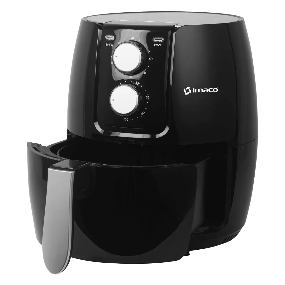 IMACO - Combo freidora de aire 2.6 litros olla arrocera 1.5l Imaco