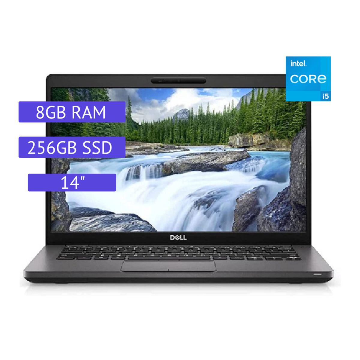 DELL - Laptop Reacondicionada DELL 5400 - Core i5-8va - 8GB RAM - 256GB