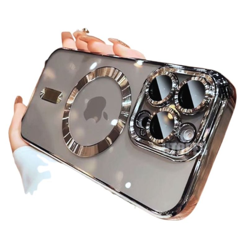 PERU IMPORTACIONES - CASE IPHONE 16 PRO MAX PLATA