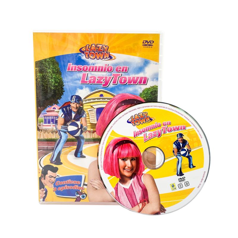 GENERICO - Dvd Original Lazy Town Insomnio En Lazy Town