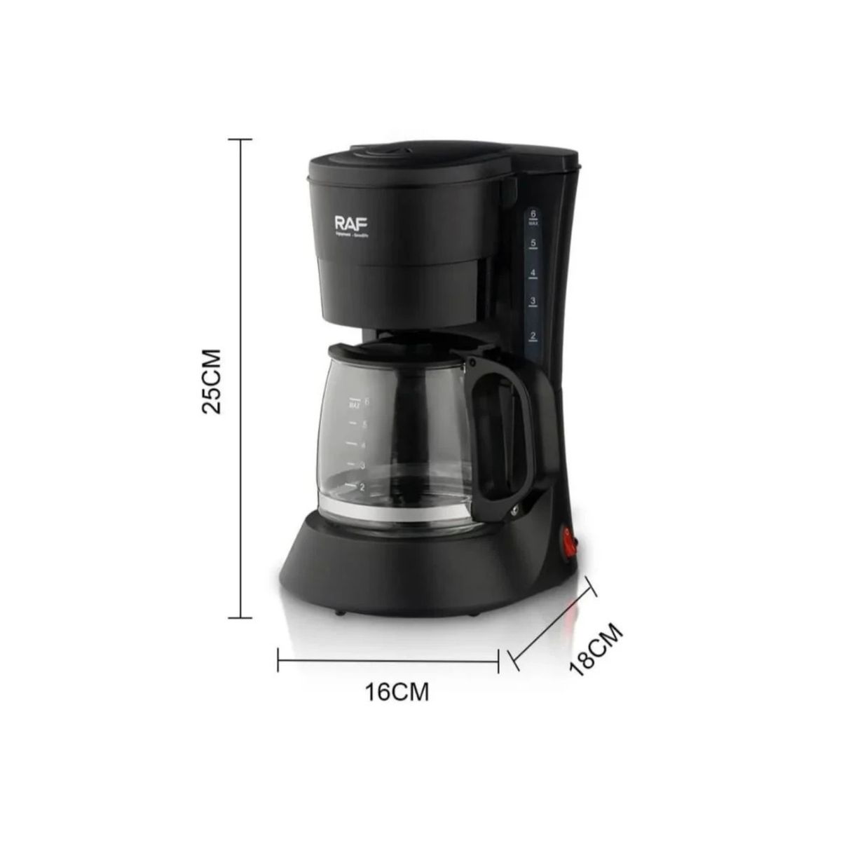 ROHS - Cafetera Eléctrica RAF R100  Disfruta tu café al instante