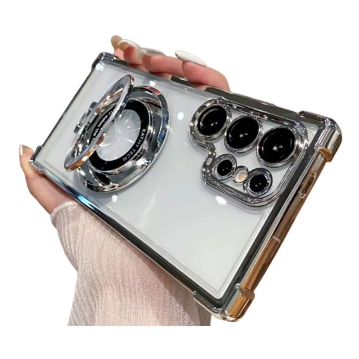 PERU IMPORTACIONES - CASE SAMSUNG GALAXY S25 ULTRA PLATA