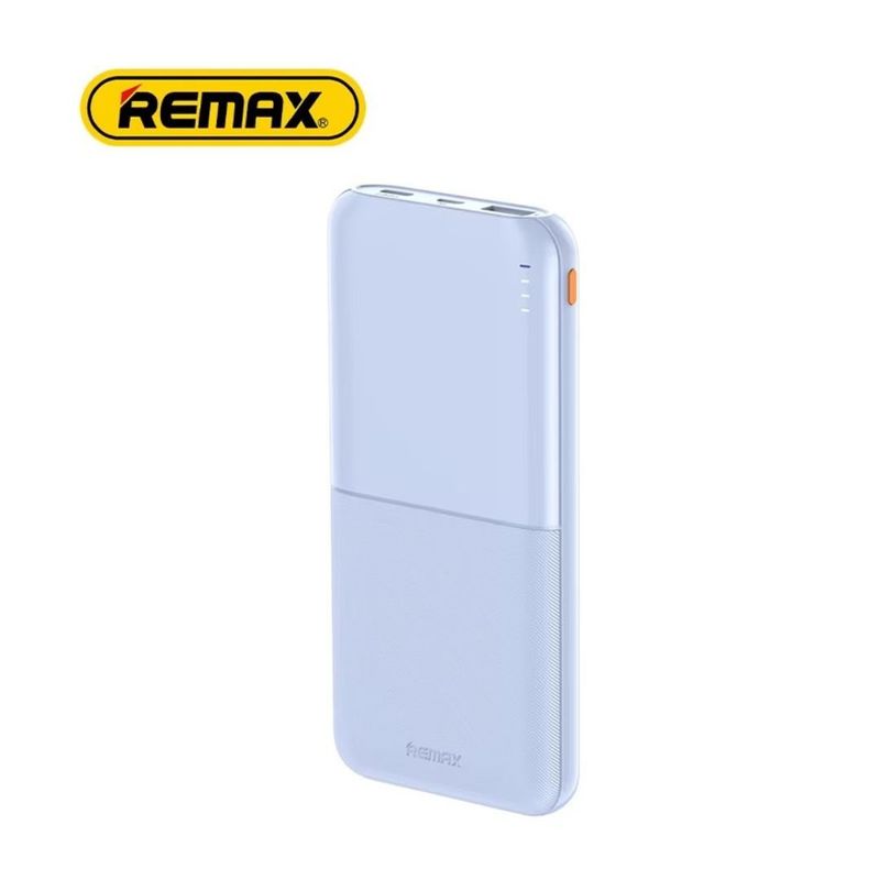 REMAX - CARGADOR PORTÁTIL  ultra Slim  10000mAh   2.4A  MODELO RPP-23 CELESTE