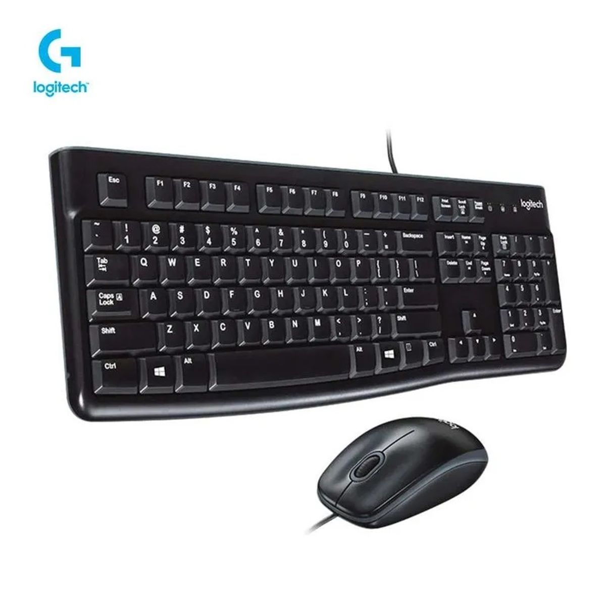LOGITECH - Kit Logitech MK120 Mouse + Teclado USB SP BLACK PN 920-004428