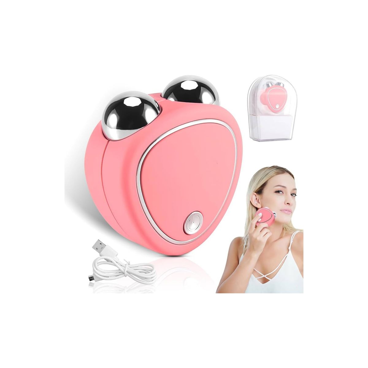 ROHS - Pack Belleza Total Masajeador Facial + Jabón Aclarante