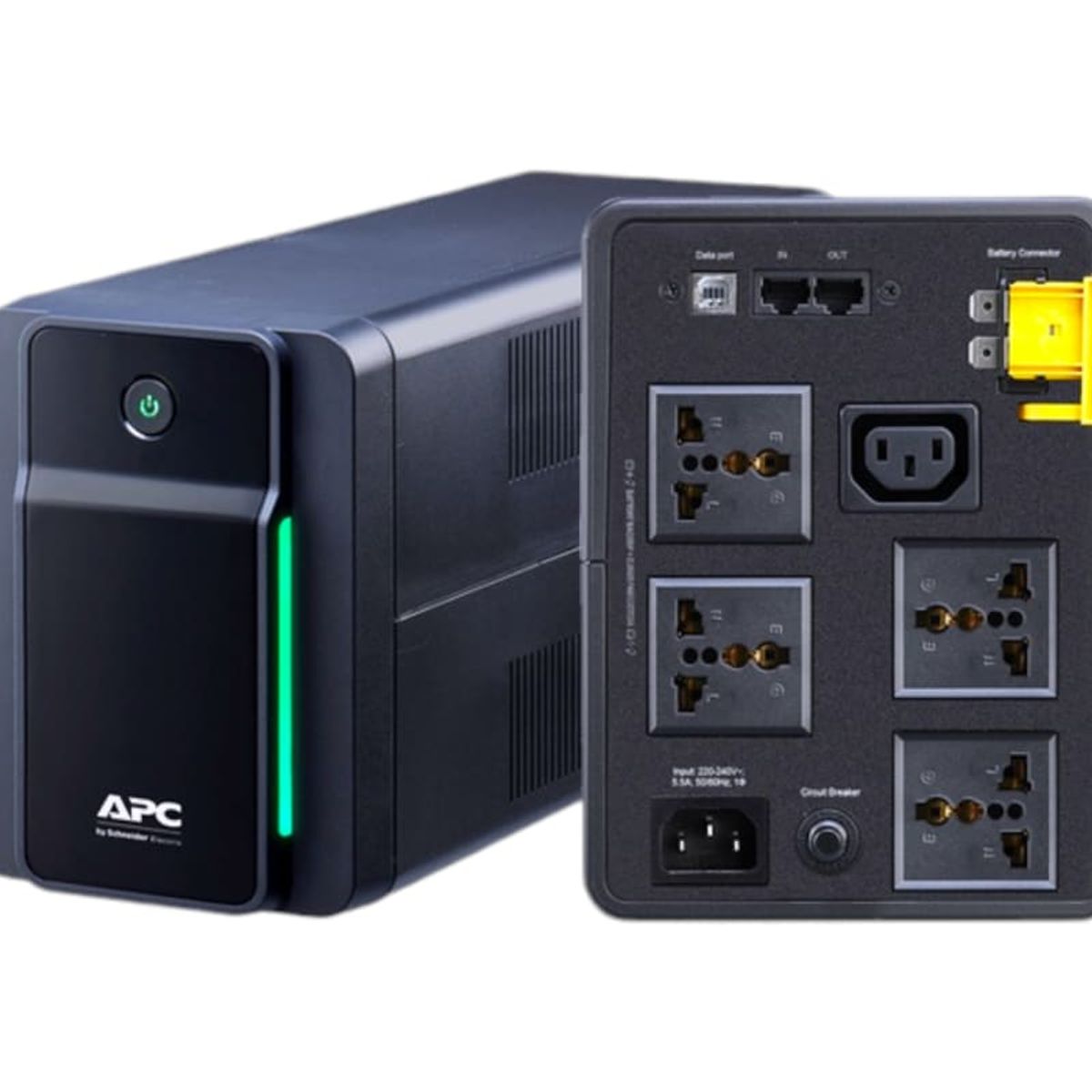APC BY SCHNEIDER ELECTRIC - UPS APC 1200VA 650v Back Interactivo BX1200MI-MS 230v