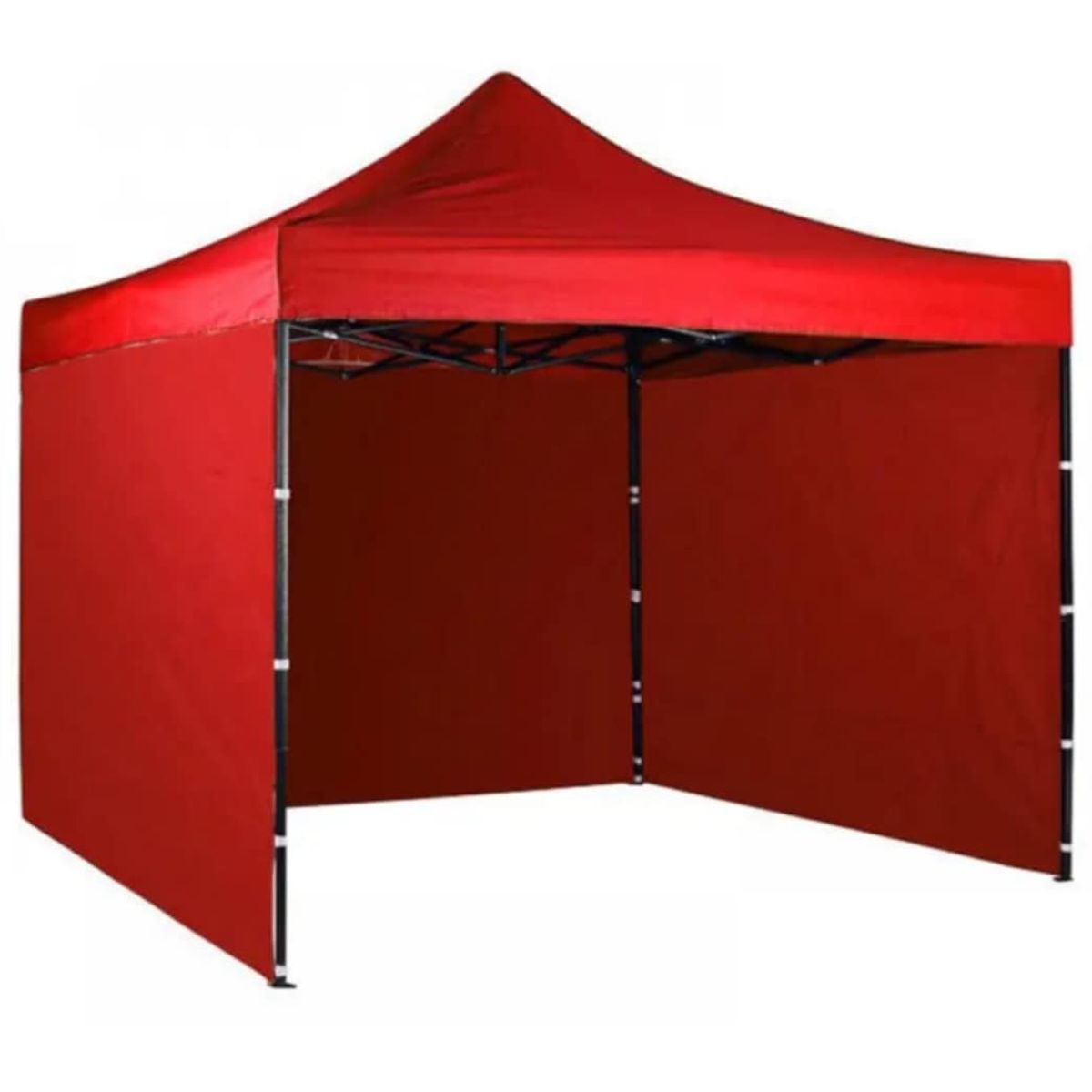 GENERICO - Toldo Plegable 3x3m con Paredes Moderno Resistente Protección Solar