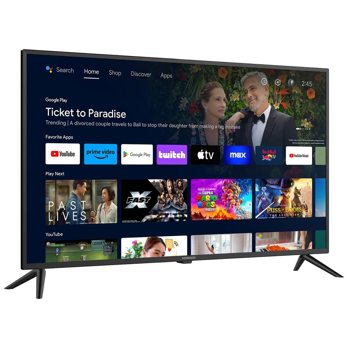 KENWOOD - TELEVISOR KENWOOD LED 40 FHD Android TV LTK-K40B34A