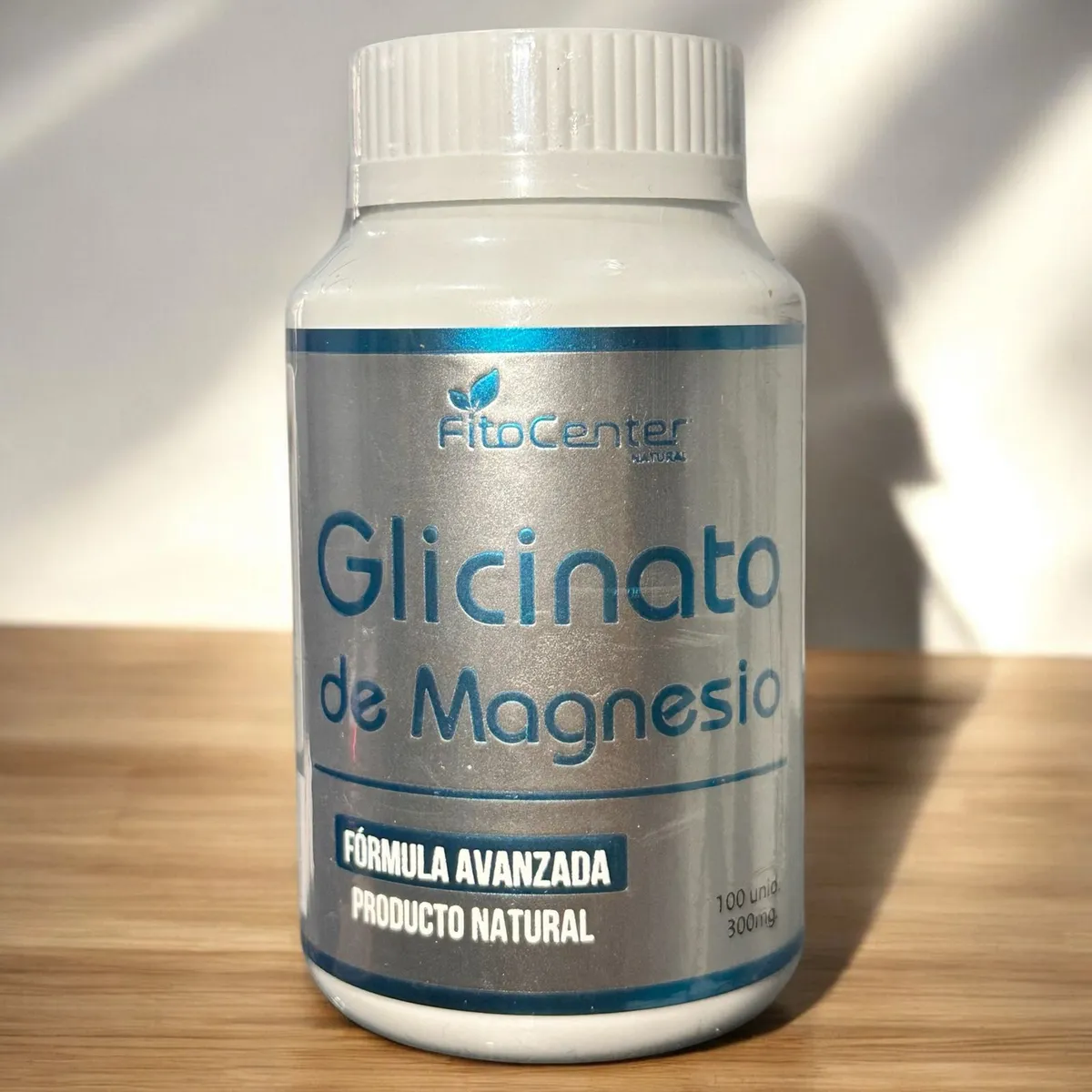 GENERICO - GLICINATO DE MAGNESIO 300MG DE 100 CAPSULAS.
