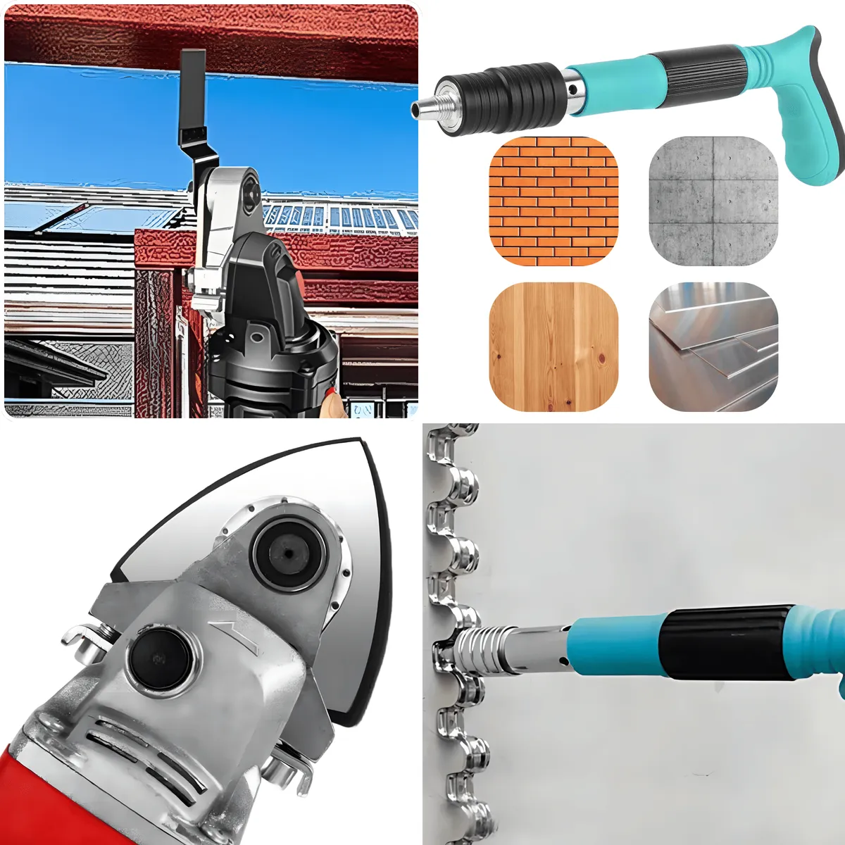 ROSH - Pistola Clavos Fulminante + Adaptador Multifuncional