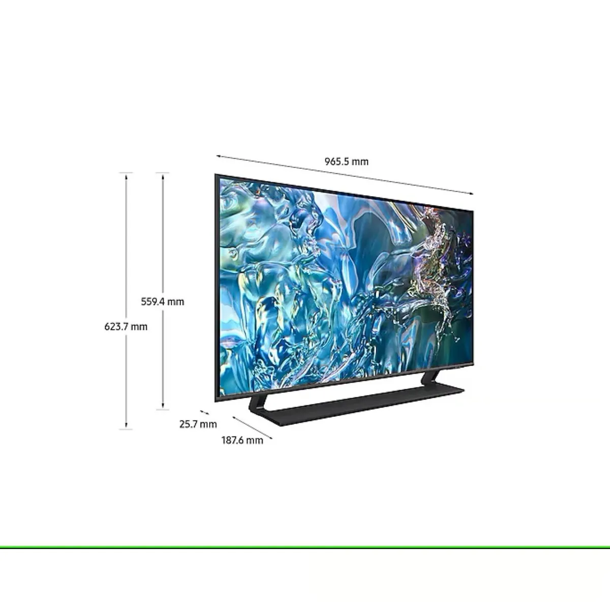 SAMSUNG - TELEVISOR SAMSUNG QLED TIZEN SMART TV 43 4K QN43Q65DAGXPE