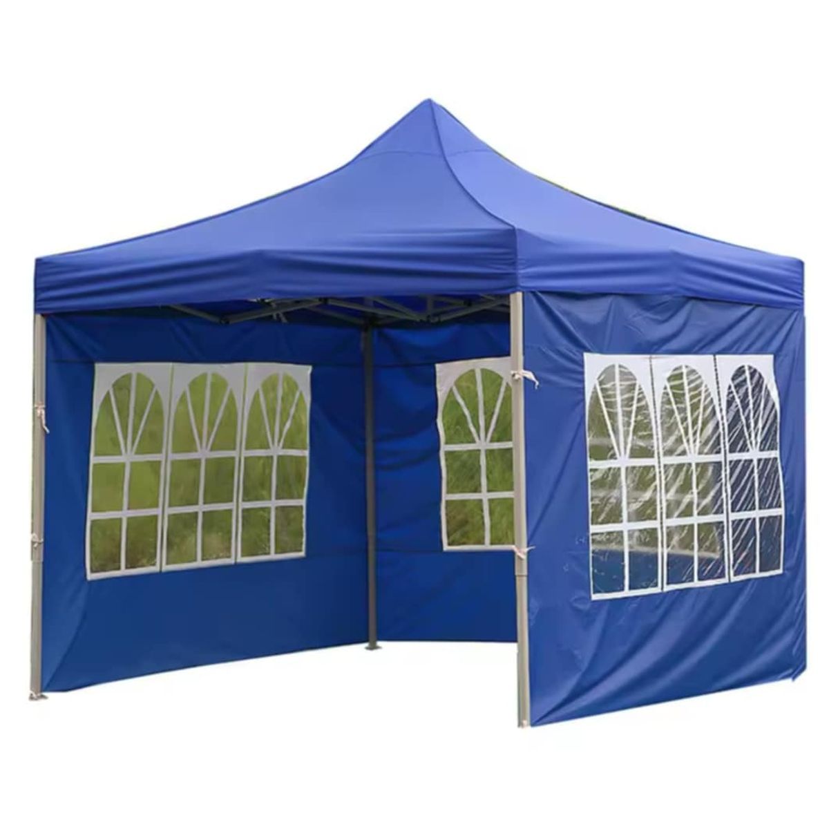 Toldo Plegable 3x3m con Paredes y Ventana Moderno Resistente Protección Solar, marca GENERICO - Foto Principal