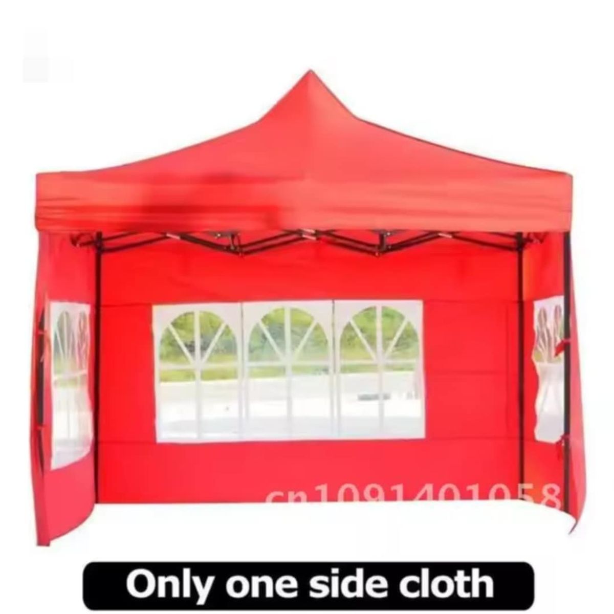 GENERICO - Carpa Toldo Plegable Resistente con Paredes y Ventanas 3x3m Protección Solar UV