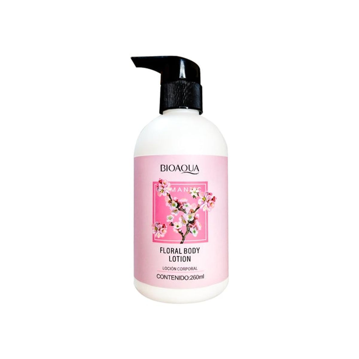 BIOAQUA - Loción Corporal Floral Romántico 260Ml - Bioaqua