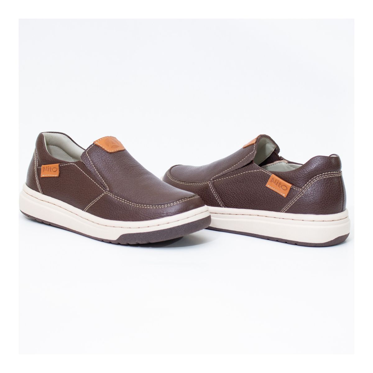 CALZADOS ALITO - Mocasin de cuero niño 35089