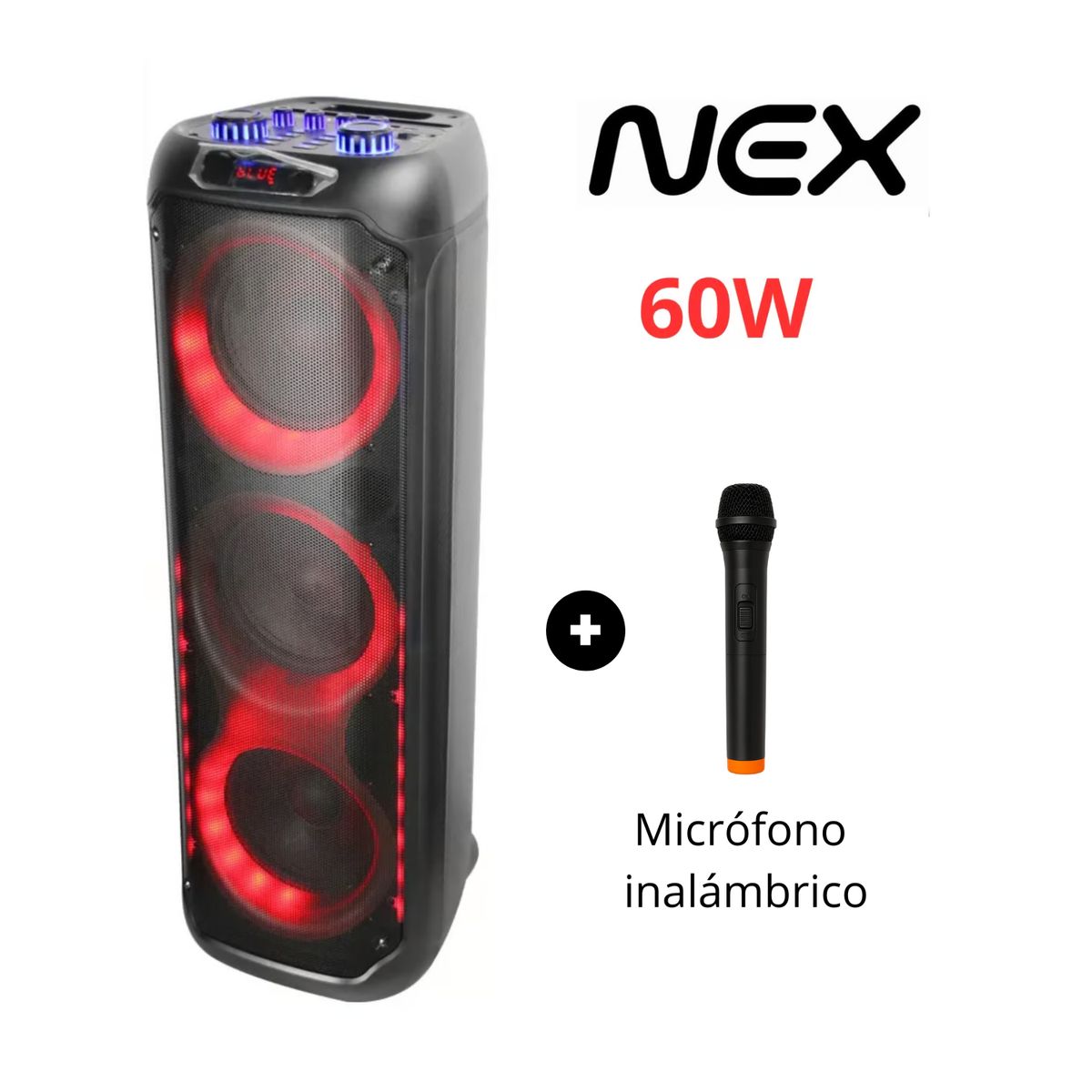 NEX - Parlante Nex 8x3 AIOMFRL8X3 60W