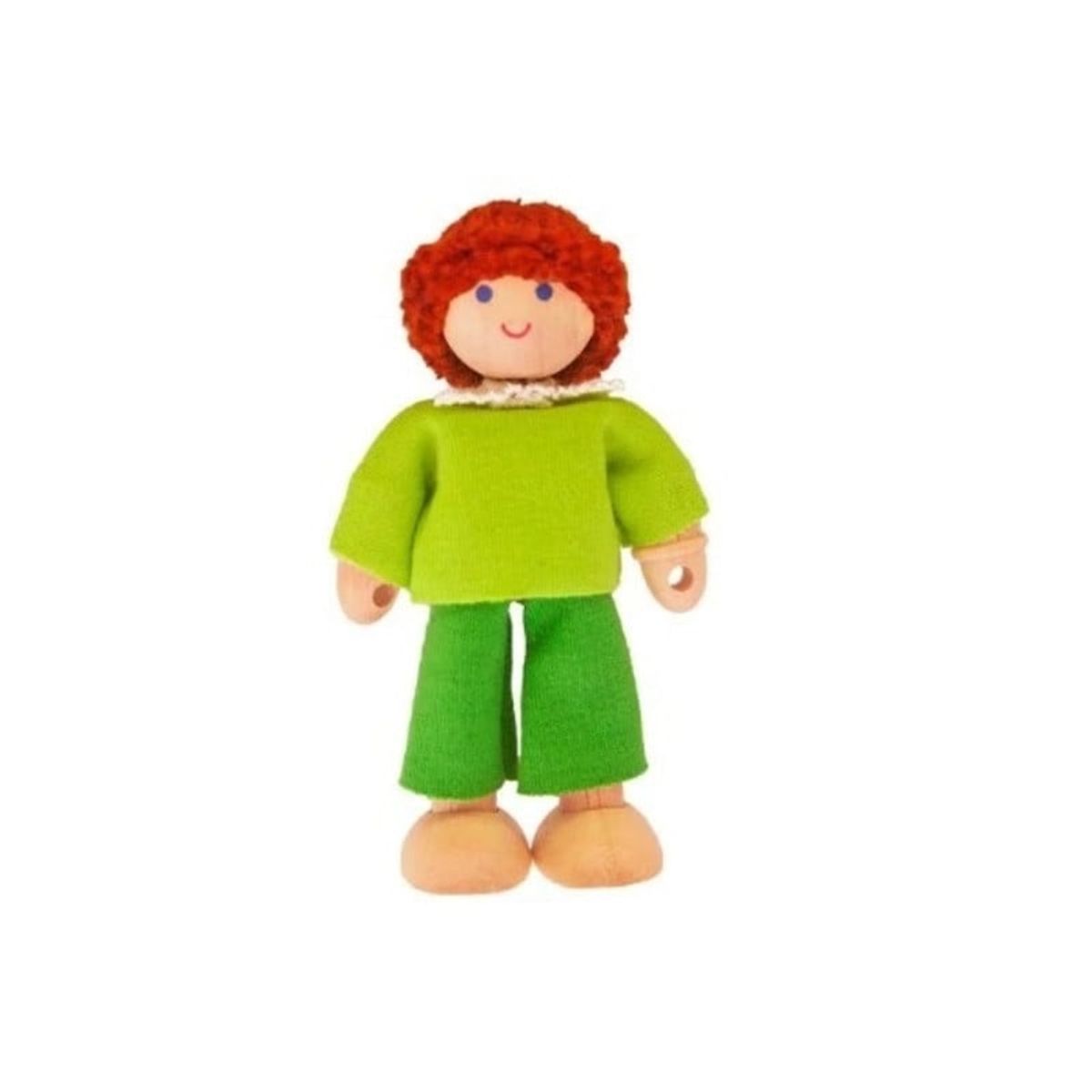 VOILA - Personaje Voila Niño Occidental con ropa verde