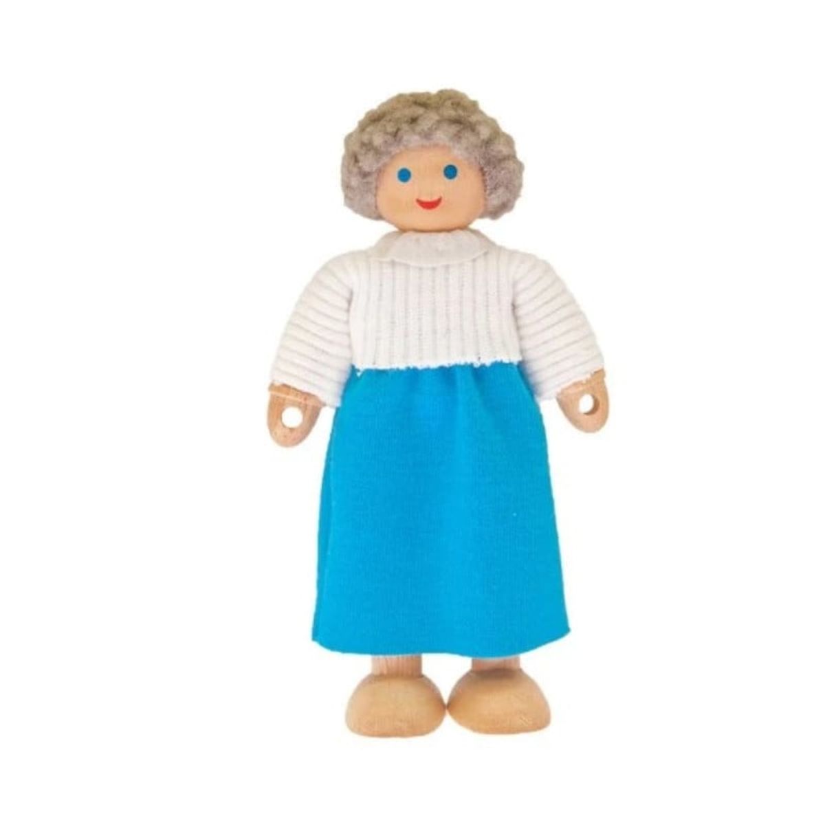 VOILA - Personaje Voila Abuela Occidental con falda turquesa