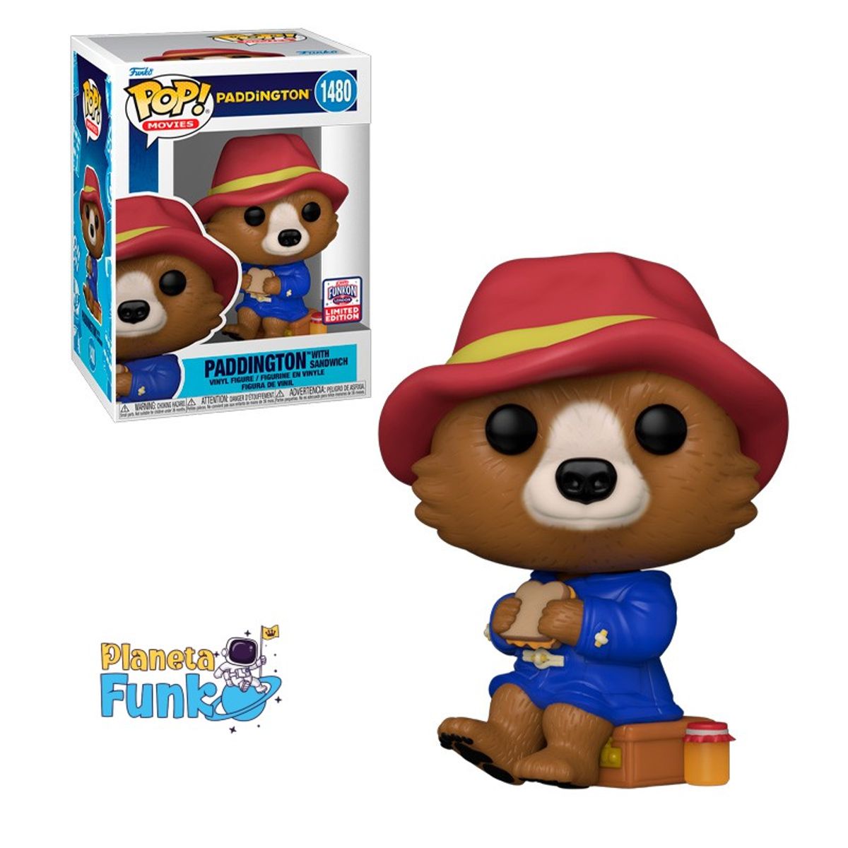 FUNKO - PADDINGTON WITH SANDWICH 1480