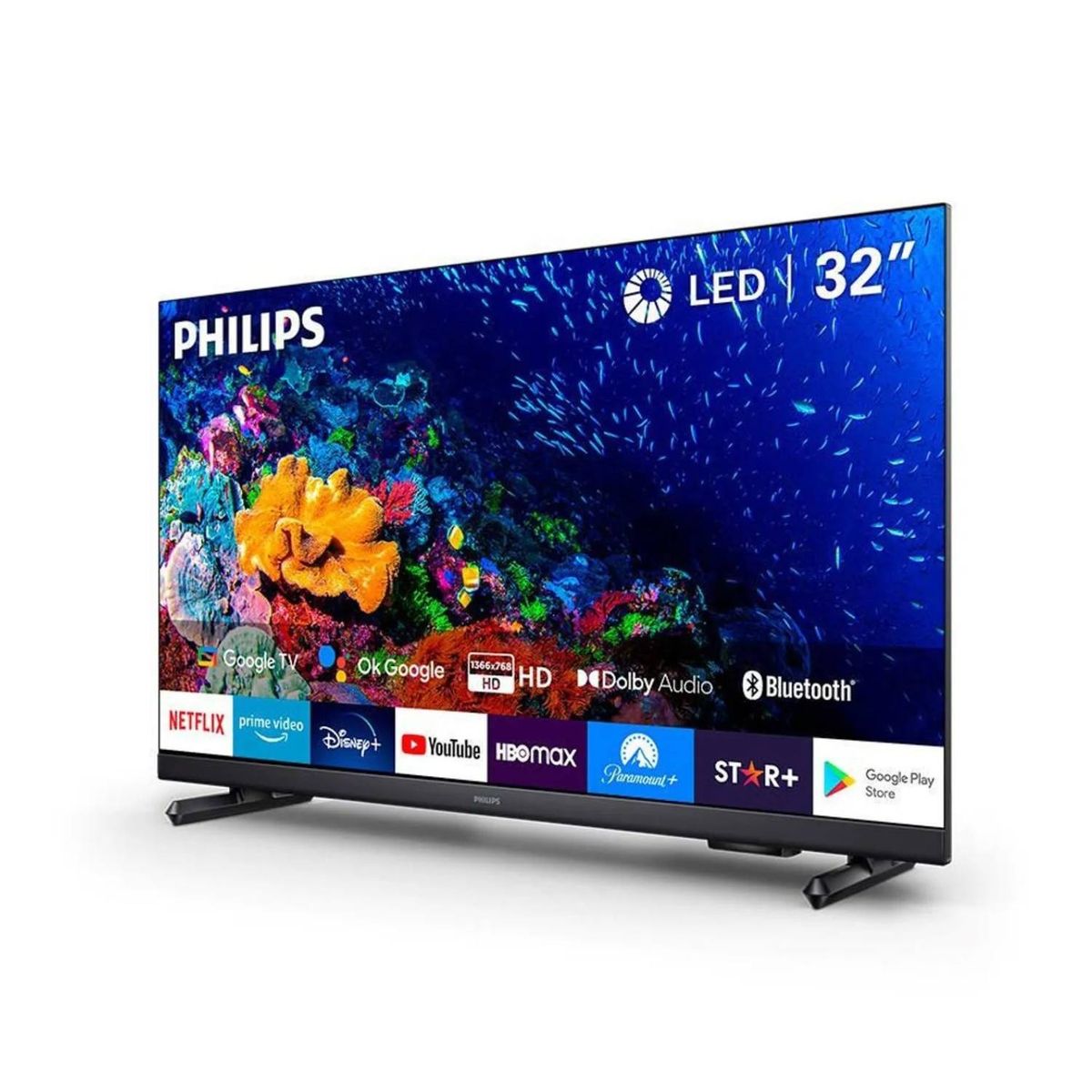 PHILIPS - Televisor PHILIPS 32 HD Google Tv 32PHD6918