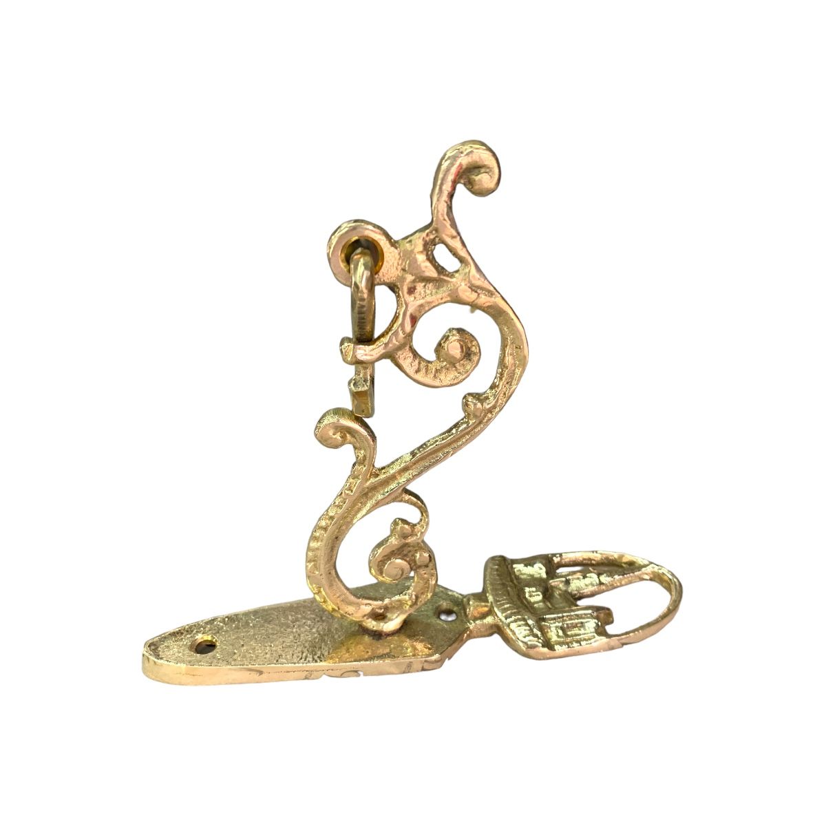 MFAP BRONCERIA Y ANTIGUEDADES - Pack campana 16 cm más colgador bronce fundido Morfeo PCCBFM16