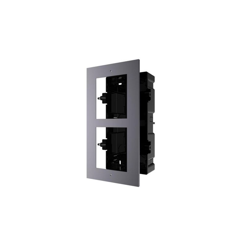 HIKVISION - Montaje Hikvision Para 2 Módulos De Videoportero DS-KD-ACF2/PLASTIC