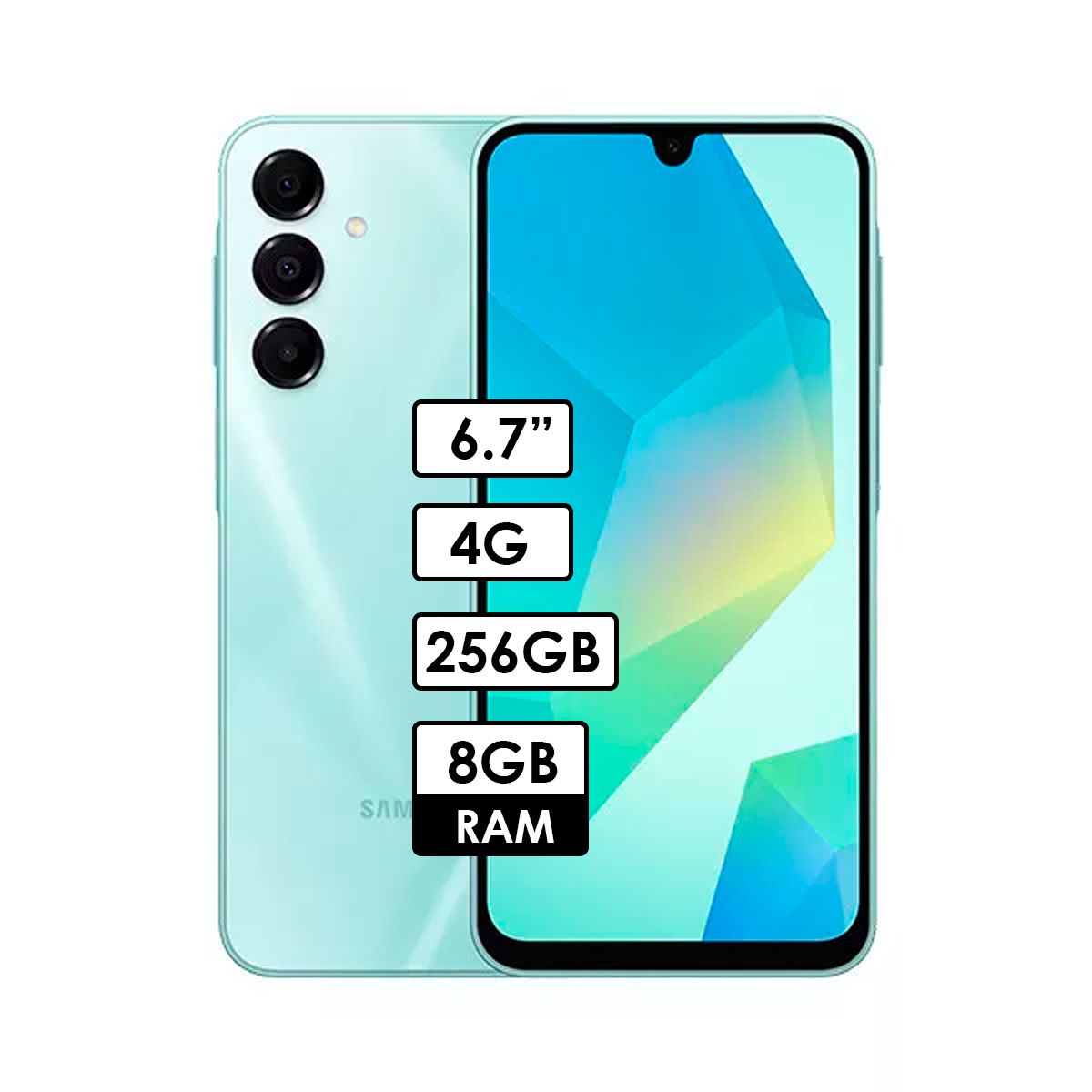 SAMSUNG - Celular Samsung Galaxy A16 8GB RAM 256GB Verde