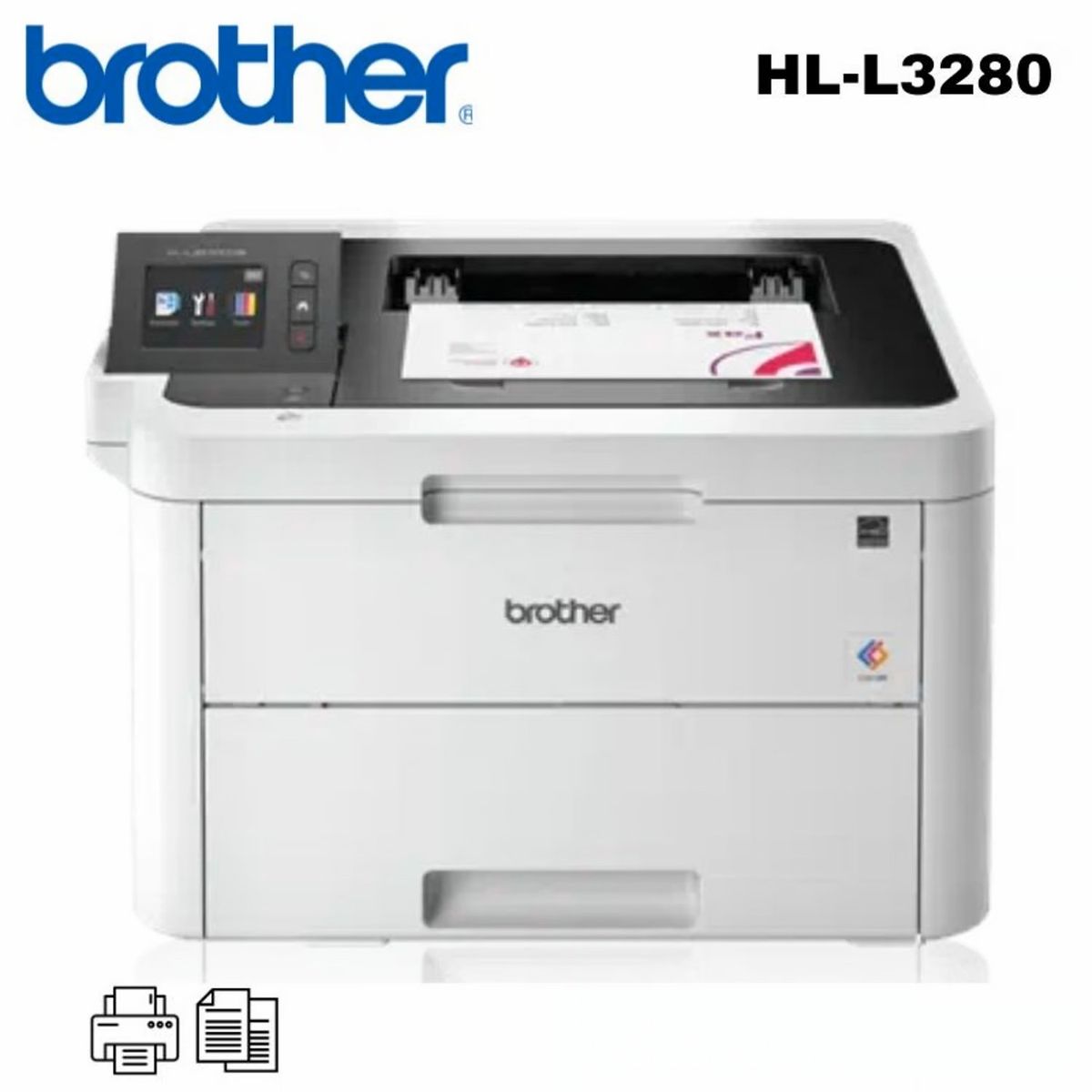 BROTHER - Impresora Brother HL-L3280CDW Laser Color Duplex Wifi