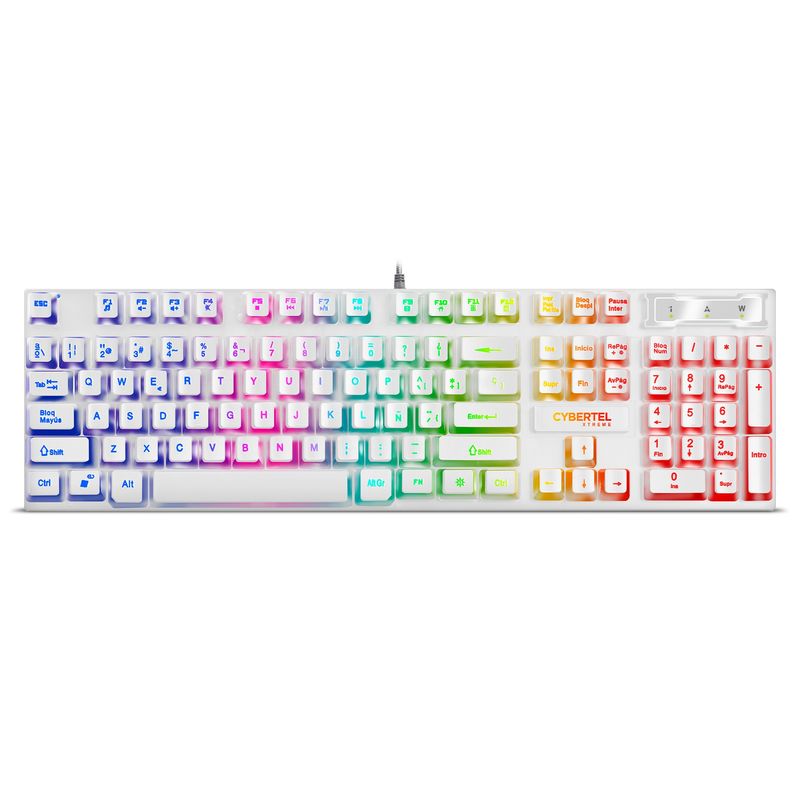 CYBERTEL - Teclado Gamer Look Xtreme - CYB K505W