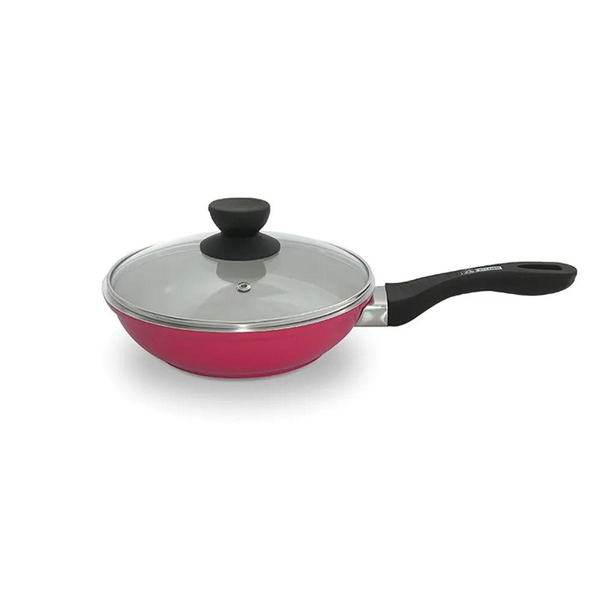 RECORD - SARTEN RECORD DE CERAMICA ROJA CON TAPA N22