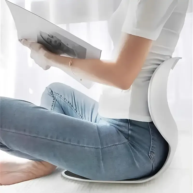 GENERICO - COJIN LUMBAR PARA ADULTO CON RESPALDO CORRECTOR DE POSTURA TALLA L