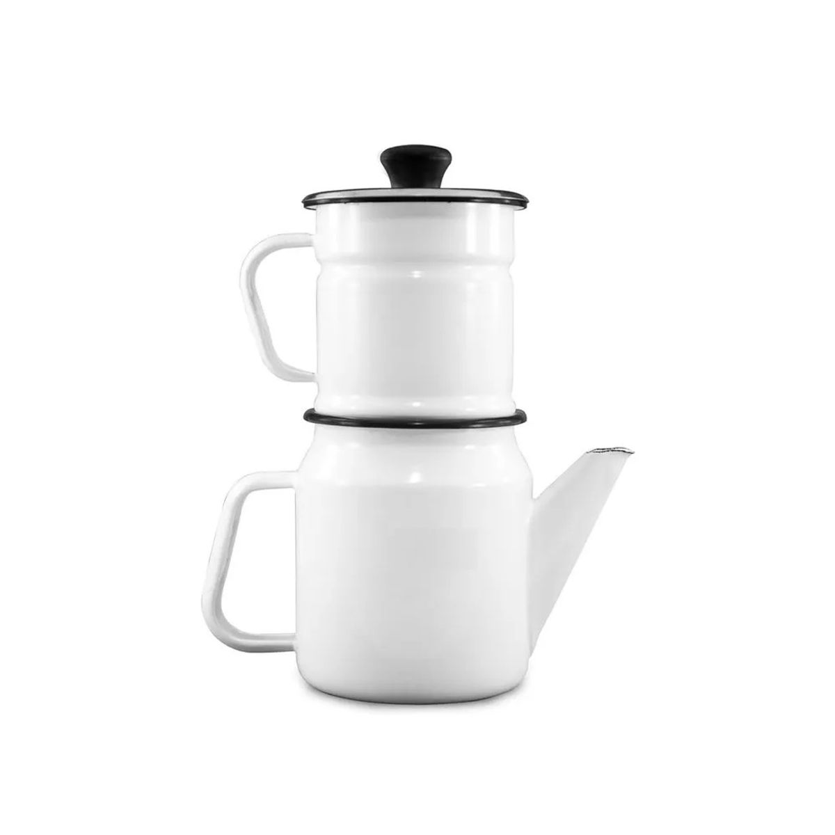 RECORD - CAFETERA ESMALTADA BLANCA RECORD