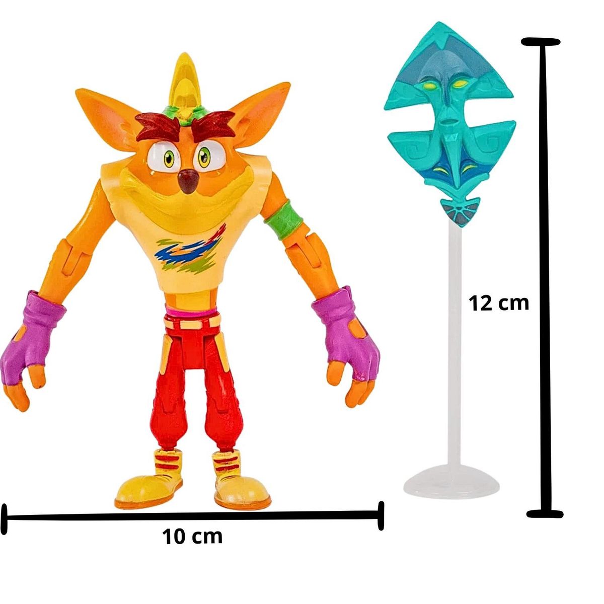 GENERICO - Figuras de acción Crash Bandicoot Retro